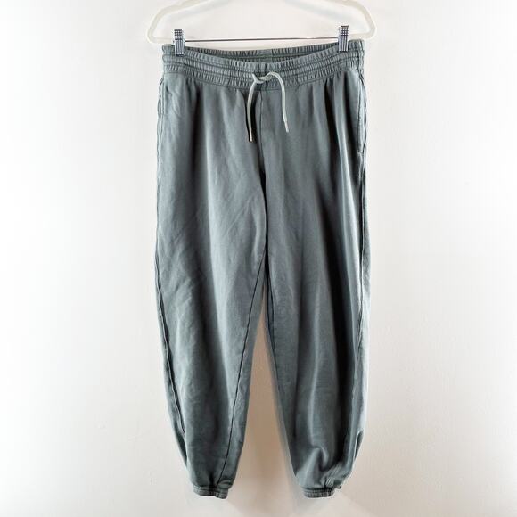 Aerie Jogger Pull On Sweatpants Green Medium - Picture 2 of 4